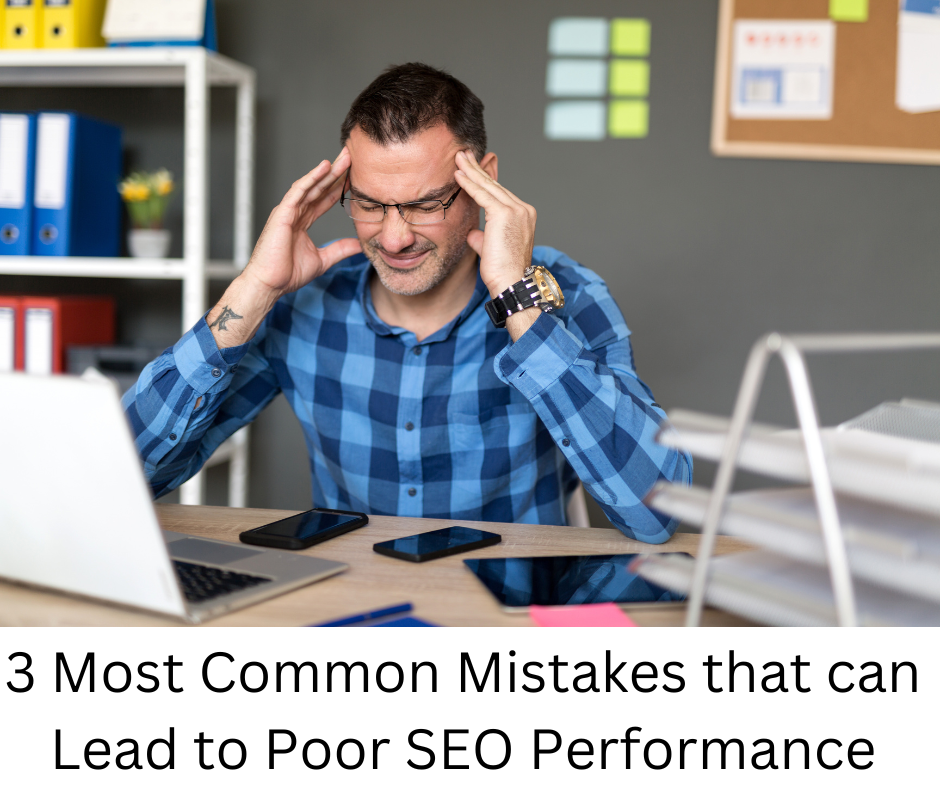 common mistakes in SEO